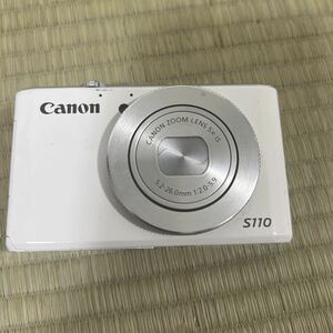 Canon PowerShot S110 デジタルカメラ ホワイト