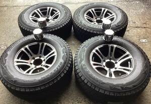 M6687 LEAGUE LG342 16インチ 8J ±0＆275/70R16 ブリザック スタッドレス 4本 ランクル 80 に！