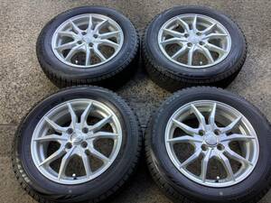 M6630 MANARAY BRAKE 15インチ＆175/65R15 ブリザック スタッドレス 4本 アクア アクシオ フィールダー ヴィッツ 等に！