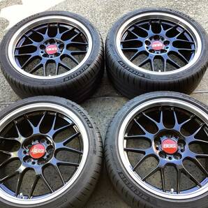 M6670 BMW 3シリーズ E90系に！ BBS RG-R【RG734 8.5J +38】& 【RG762 9J +45】18インチアルミ＆225/40R18 & 255/35R18 夏タイヤセット☆彡の画像1