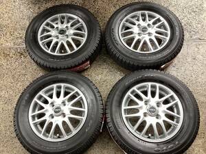 M6688 軽自動車に！ 13インチアルミ＆145/80R13 未使用 スタッドレスタイヤ4本セット☆彡