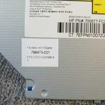 即日発 速達可 ★ HP ProBook 470 G2 (ベゼル＋取付金) 用 DVDマルチ ドライブ ★ 768475-001 SU-208 9.5㎜ 薄型 SATA ★ 動作確認済 D679_画像5