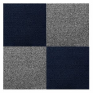 клей . ковровая плитка 30*30*0.4cm 20 шт. комплект B( темно-синий *10, серый *10) задняя поверхность клей .