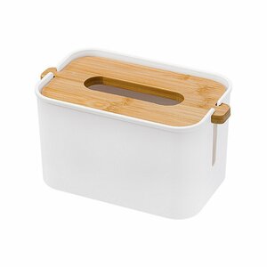 ティッシュボックス リフト式 竹 ティッシュケース おしゃれ 北欧 シンプル 木製 家庭用 レストラン リビング 卓上 収納 ふた付き
