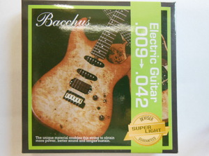 ☆Bacchus Electric Guitar Strings 009-042 SuperLight バッカス　エレキギター弦☆