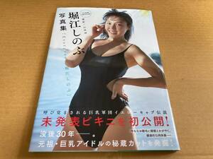 堀江しのぶ写真集 『Evergreen』　初版 イエローキャブ 水着 巨乳 グラビア