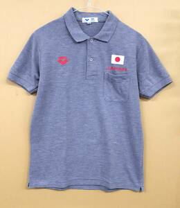 **( records out of production ).. Japan representative JAPAN arena( Arena ) polo-shirt **