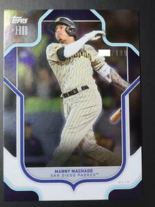 【マニー・マチャド/MANNY MACHADO 199シリ】2023 TOPPS x J-RODフリオロドリゲス トレーディングカード　（（大谷翔平、イチロー