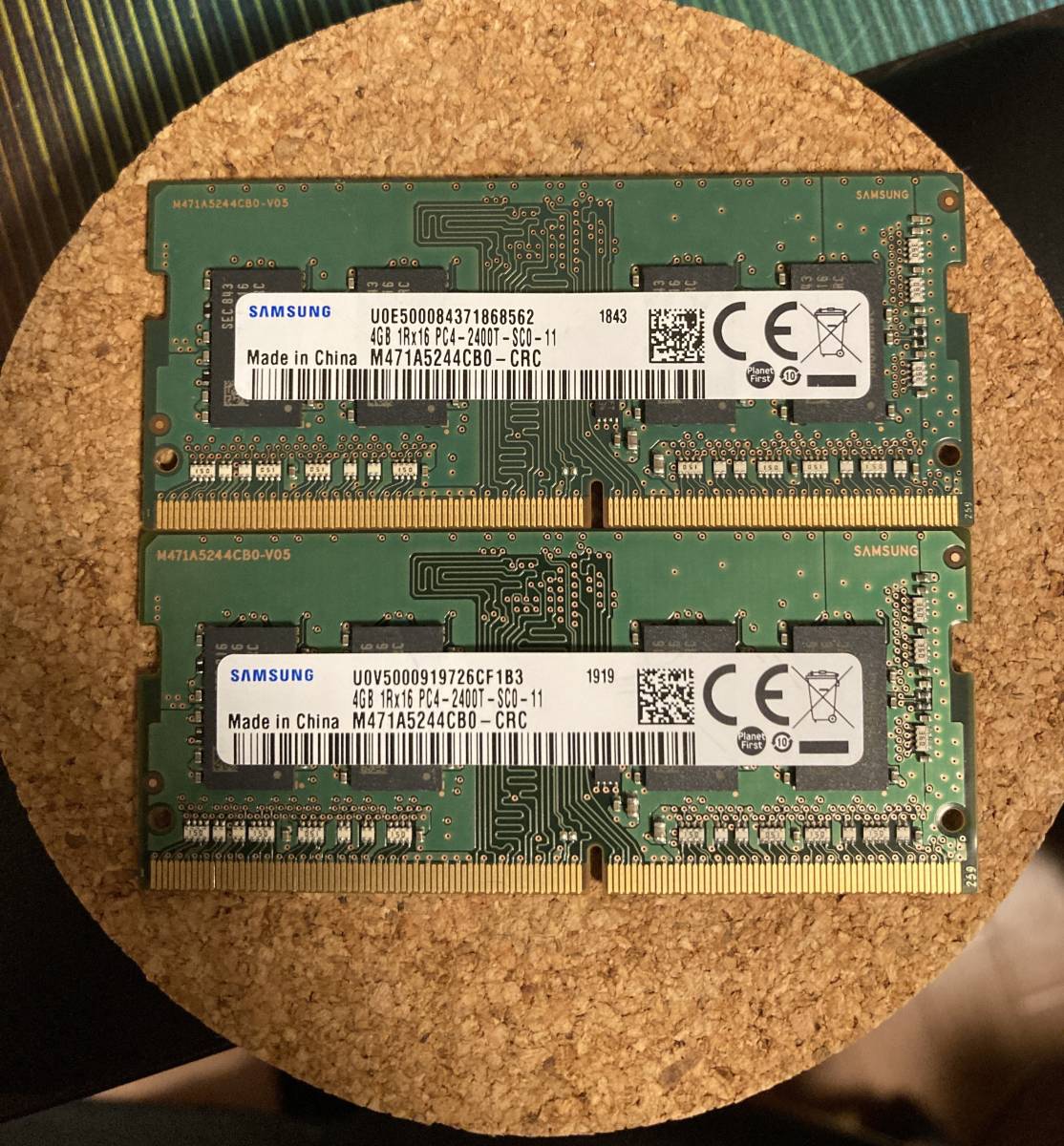 Mac マック 純正 Micron チップ 8 + 8 = GB PC4    DDR4