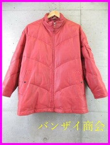 004C1 ◆ Finest ◆ Овечья кожа Кожа ягненка ◆ Santa Fe Mr./Ms. Tafe Пуховик Кожаная куртка 48 / Блузон / Овчина / Рубашка для гольфа　