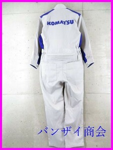 ◆新品◆非売品◆6Lサイズ◆KOMATSU コマツ ワークツナギ つなぎ/メカニックツナギ/オールインワン/整備/作業着/重機/耕運機/農機具