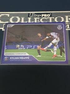 Topps UEFA Champions League 30 Seasons Celebration Kylian Mbappe Paris Saint-Germain #9 カード 即決