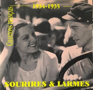 (C20H)* Chanson темно синий pi редкость запись /Chantons francais Sourires et Larmes (1934-1935)/ Ray * Van to-la/ Morris *shuvalie др. *