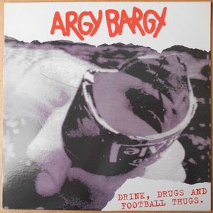 ■新品■Argy Bagy アージー・バージー/drink, drugs and football thugs.(LP) カラー(RED) レコード