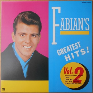 ■中古品■Fabian ファビアン/Fabian's greatest hits! vol.2(USED LP)