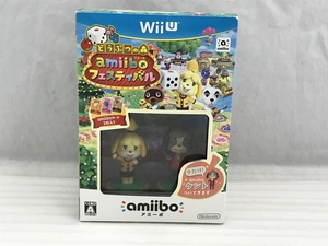 ニンテンドウ 任天堂 WiiUソフト どうぶつの森 amiiboフェスティバル WUP-R-AALJ