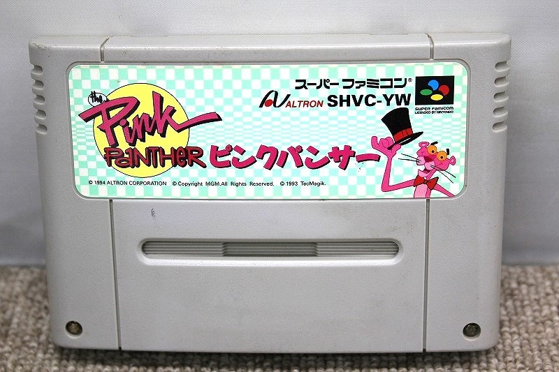 Yahoo!オークション -「ピンクパンサー」(スーパーファミコン) (テレビ