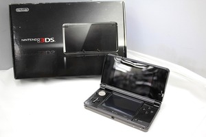 ニンテンドー Nintendo 3DS[システムVer.1.0.0J] コスモブラック CTR-001