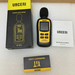 YK7329 URCERI　MT-911A　騒音計　Sound level meter 通電確認済　現状品　1012