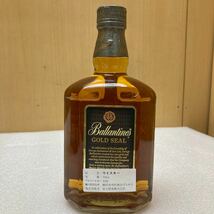 YK7693 Ballantine's バランタイン 12年 GOLD SEAL ゴールドシール スコッチ ウィスキー 750ml 43％　未開封　現状品　1027_画像2