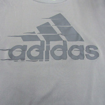 アディダス 半袖Tシャツ ロゴT クライマライト スポーツウエア メンズ Lサイズ グレー adidas_画像10