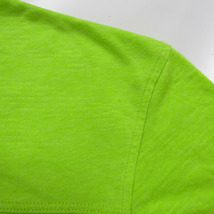 アディダス 半袖Tシャツ 無地 袖ロゴ スポーツウエア エアロレディ メンズ Mサイズ グリーン adidas_画像5