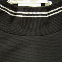 ナイキ 半袖Tシャツ ハイネック ゴルフウエア ドライフィットUV レディース Mサイズ ブラック NIKE_画像3