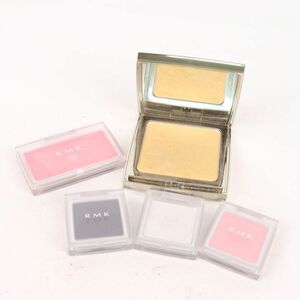 a-ru M ke- eyeshadow etc. Gold Impression ilumine -ta- other 5 point set together large amount a little defect have lady's RMK