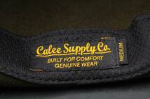 5049 新品同様 帽子 Calee supply co ハット WOOL HAT OLIVE オリーブ_画像7