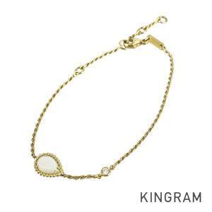  Boucheron браслет K18YG ракушка бриллиант smo[ б/у ]