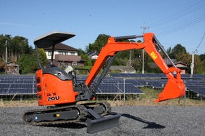 茨城Prefecture　腐食No　2017　日立　Excavator　ZX20U-5A　vehicle両重量2000kg　マルチLever　倍速モード　実働3990hours　即日引き渡しＯＫ