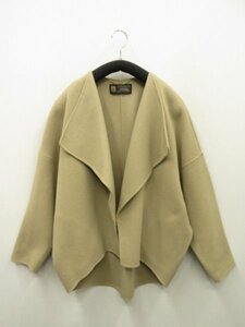 22年 カレンソロジー★定価￥42900（税込）★MANTECO社生地　マンテコ　ウール混　一重　ショートコート　サイズＦ★Curensology