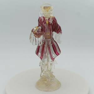 ヴェネチアン ムラーノガラス バラリン工房 フィギュリン Figurine by Ballarin Murano Glass, Venetian