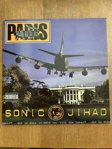 2枚組 LP盤 PARIS SONIC JIHADS レコード HIP HOP 2003年盤 US盤 GUERRILLA FUNK FEATURING PUBLIC ENEMY DEAD PREZ CAPELTON AND KAM 