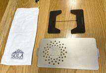 SOLA TITANIUMGEAR Super Table ソラチタニウムギア スーパーテーブル 未使用品_画像1