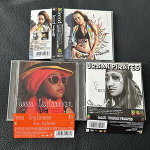 全部帯付き■■■lecca　アルバム3枚セット/City Caravan/URBAN PIRATES/おたくgirlsの宴■■■