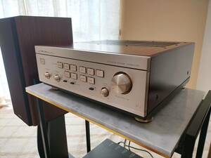 LUXMAN L-570 * original A class pre-main amplifier, beautiful goods!