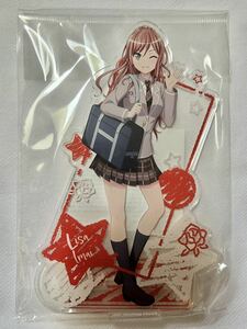 新品 今井リサ バンドリBanG Dream Roselia アクリルスタンド アクスタ school ver ブシロードクリエイティブストア in GiGO 中島由貴