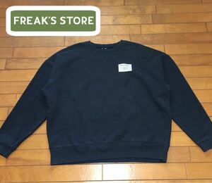 ★【 FREEK'S STORE 】★ ハリウッドスタープリント トレーナー★サイズL★i86