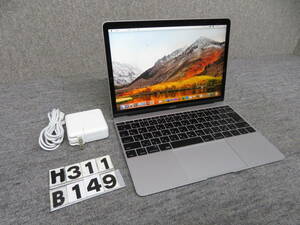 MacBook Retina A1534 ◆ CS6 ＆ Office付◆高速起動Core M / 8GB /高速SSD 256GB ◆PC1台で,ダブル Mac OS X & Windows11◆12型