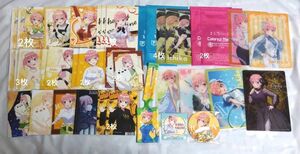 五等分の花嫁　中野一花　ポストカード　ブロマイド　ブラインドコレクションシート　まとめ売り