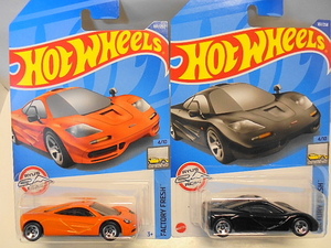 Hotwheels マクラーレン F1 ホットウィール ミニカー 2台セット