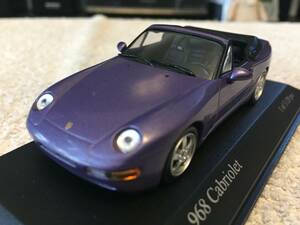 Y1810-032　MINICHAMPS（ミニチャンプス） Porsche 968 Cabriolet（ポルシェ 968 カブリオレ） 1/43モデル