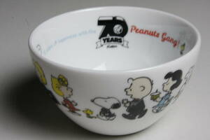 スヌーピータウンショップ PEANUTS70周年記念「70years of happiness with the Peanuts Gang!」 ボウル　送料無料 スヌーピー 限定品