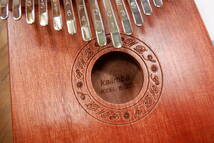新品同様　カリンバ Kalimba W-17T 木製 楽器 ハンドオルゴール 民族楽器 _画像4