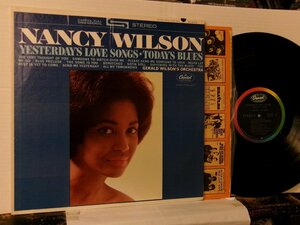 ▲LP NANCY WILSON ナンシー・ウィルソン / YESTERDAY'S LOVE SONGS イエスタデイズ・ラヴ・ソングス US盤 CAPITOL ST-2012 ◇r51006