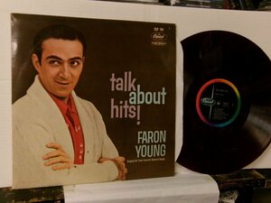 ▲LP FARON YOUNG ファロン・ヤング / TALK ABOUT HITS カウントリー・ヒッツ 国内盤・赤盤 東芝 2LP-141 カントリー◇r51007