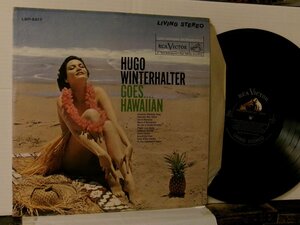 ^LP HUGO WINTERHALTER / GOES HAWAIIAN зарубежная запись RCA VICTOR LSP-2417 Гаваи *r51014