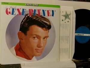 ▲LP GENE PITNEY ジーン・ピットニー / BEST OF ベスト 国内盤 ビクター VIP-4612 OLDIES◇r51021