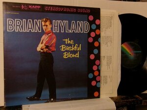 ▲LP BRIAN HYLAND ブライアン・ハイランド / BASHFUL BLOND 国内盤 ビクターVIM-4004 OLDIES◇r51021